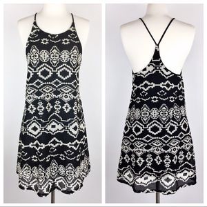UO Staring at Stars Tribal knit mini swing dress S